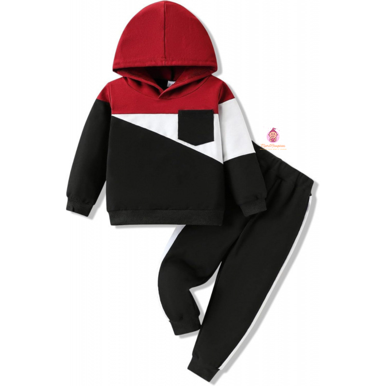Ensemble jogging garçon à capuche