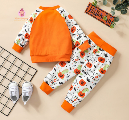 Ensemble sweat jogging bébé Halloween