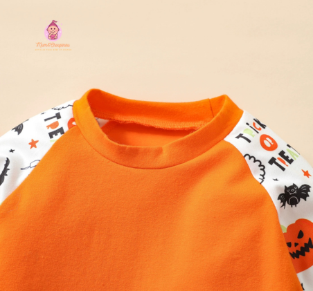 Ensemble sweat jogging bébé Halloween