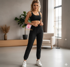 Ensemble pour femme jogging et crop top