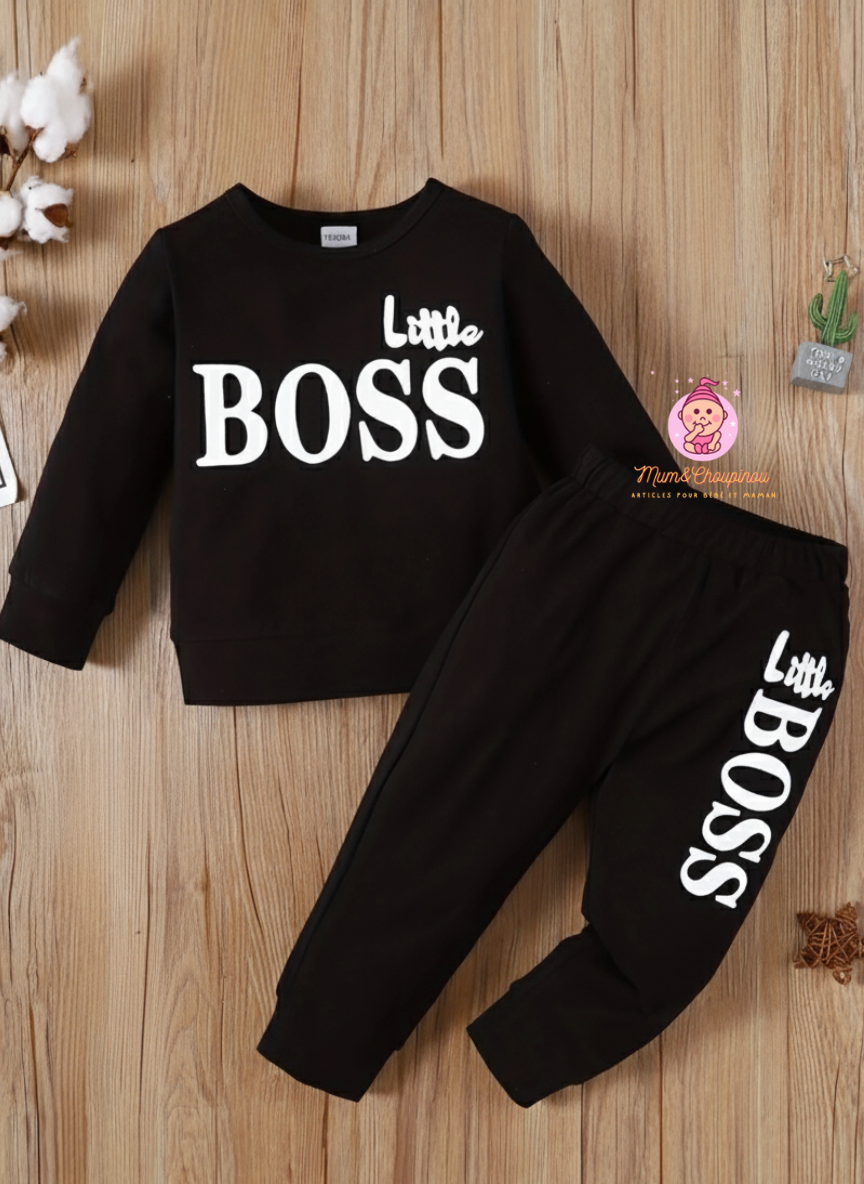Ensemble jogging et sweat Little Boss