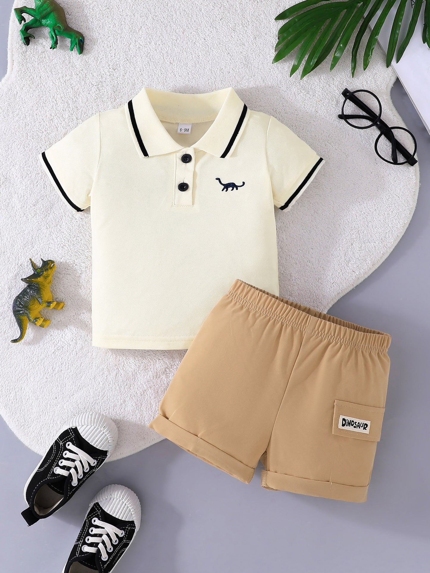 Ensemble t-shirt polo et short pour garçon