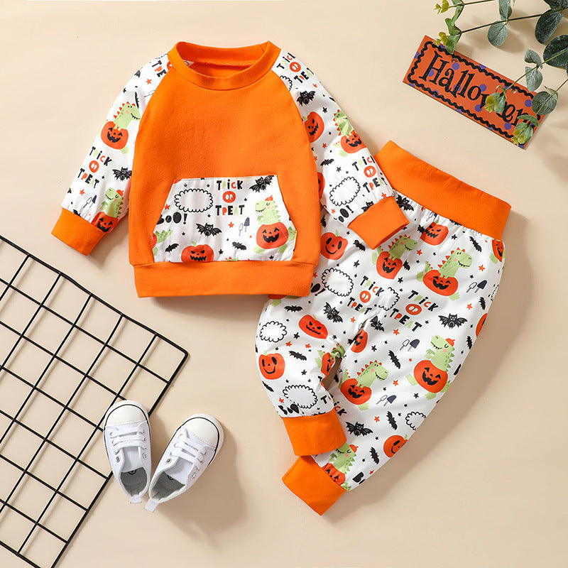 Ensemble sweat jogging bébé Halloween