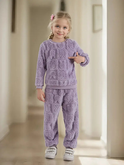 Ensemble haut et pantalon hiver enfant