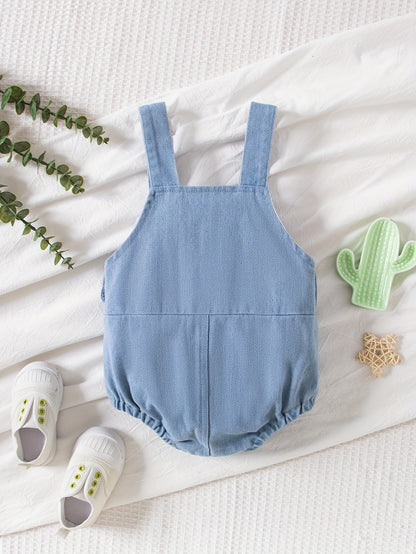 Salopette en denim pour bébé