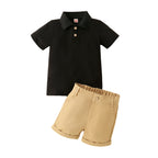 Ensemble polo et short garçon