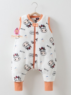 Gigoteuse à pieds d'hiver sans manches