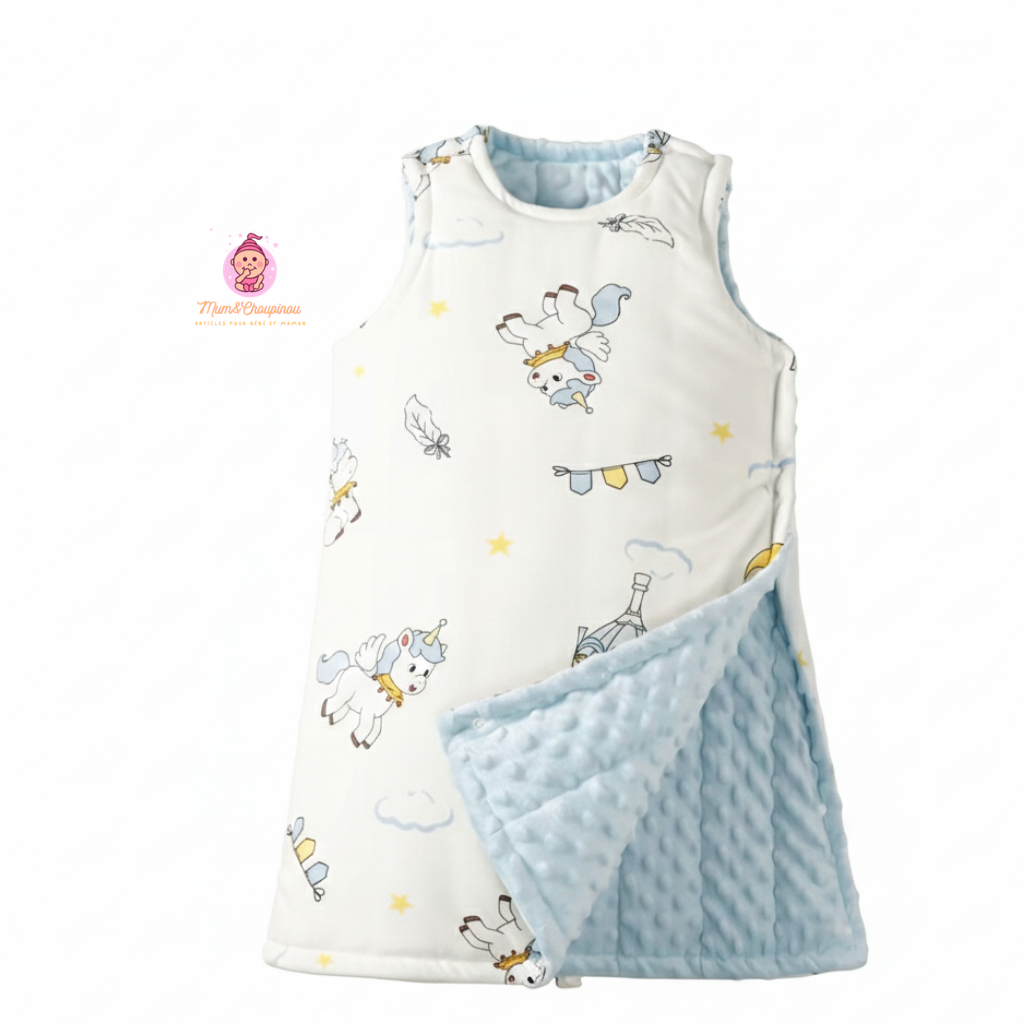 Gigoteuse bébé hiver épaisse Minky