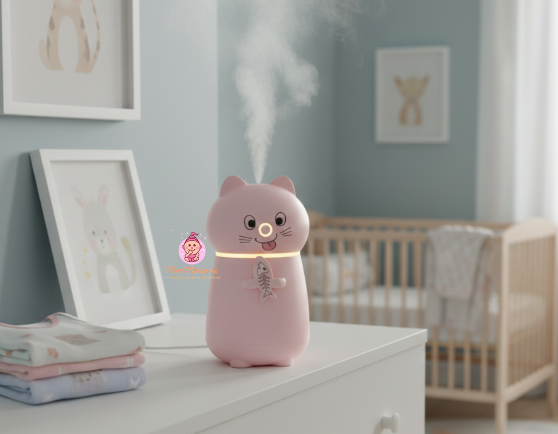 Humidificateur d'air chambre bébé et enfant