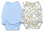 Lot de 2 gigoteuses bébé prématuré été en coton fin