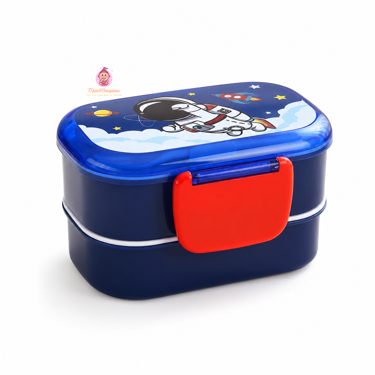 Lunch box enfant double compartiment pour école