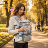 Porte-bébé 4-en-1 avec siège de hanche