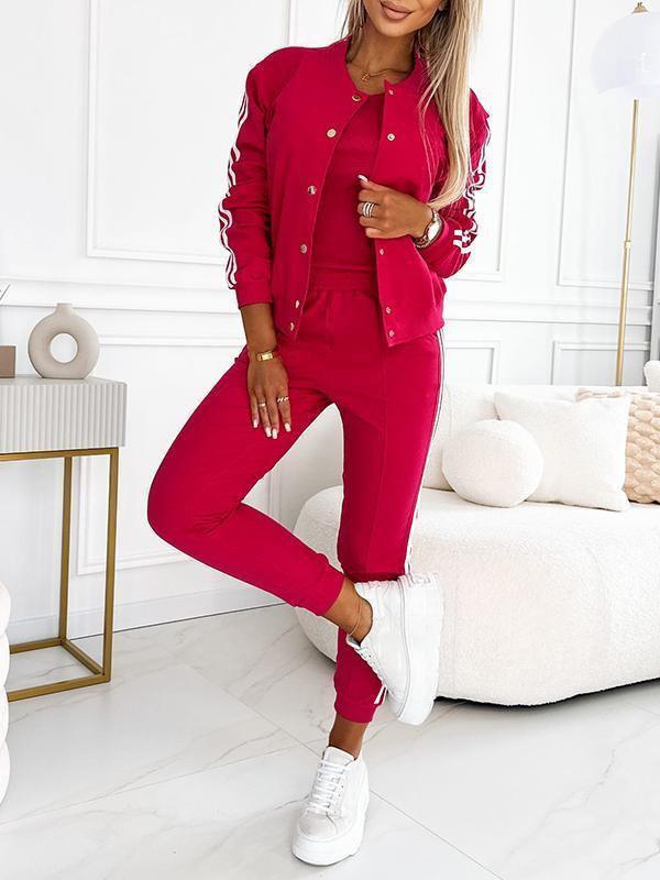 Ensemble sport 3 pcs femmes