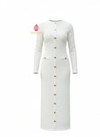 Robe en maille boutonnée - Mum&Choupinou