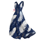 Robe longue fluide sans manches