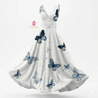 Robe longue fluide sans manches