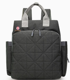 Sac à langer à dos design géométrique