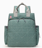 Sac à langer à dos design géométrique