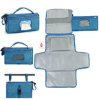 Tapis à langer pratique avec rangement intégré